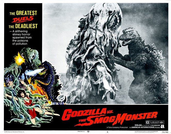 Godzilla tai Hedorah - Fotocromos