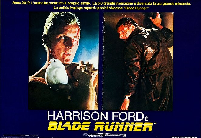 Blade Runner - Lobbykarten - Rutger Hauer, Harrison Ford