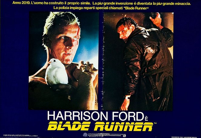 Szárnyas fejvadász - Vitrinfotók - Rutger Hauer, Harrison Ford