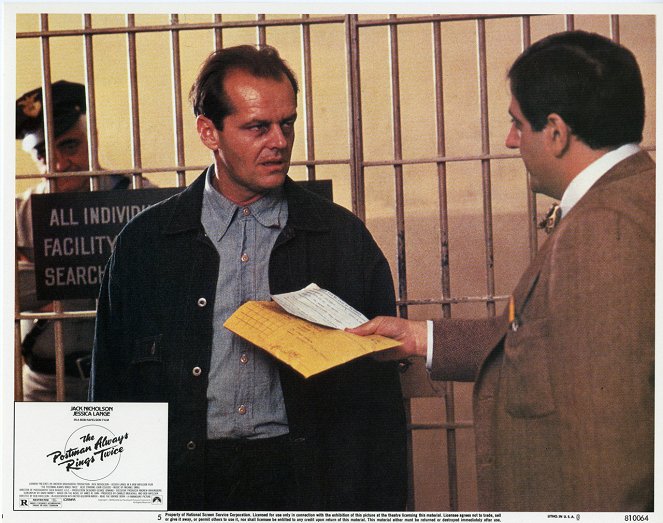 A postás mindig kétszer csenget - Vitrinfotók - Jack Nicholson
