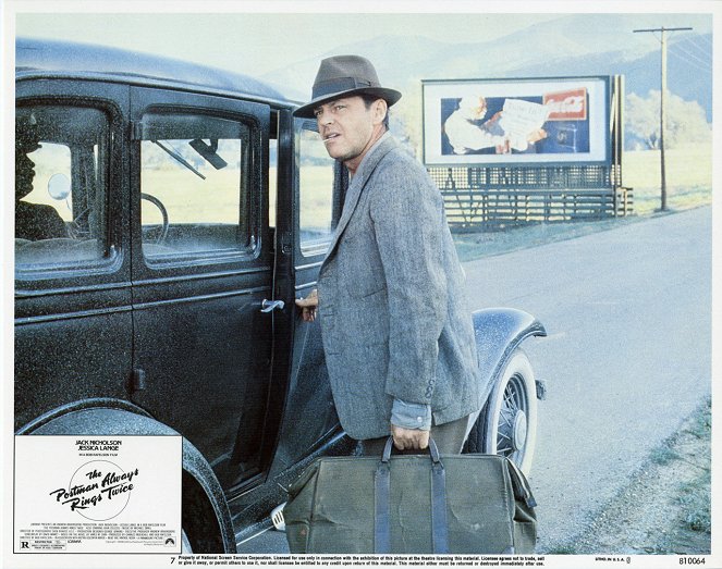 The Postman Always Rings Twice - Lobby karty - Jack Nicholson
