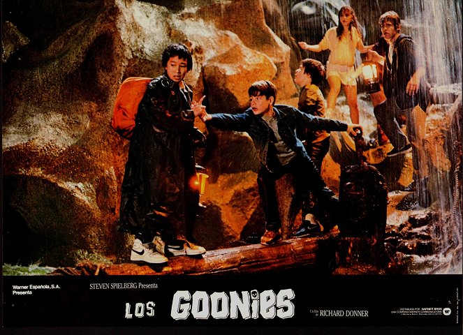 Los goonies - Fotocromos - Ke Huy Quan, Sean Astin, Corey Feldman, Kerri Green, Josh Brolin