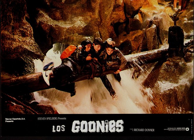 Los goonies - Fotocromos - Ke Huy Quan, Sean Astin, Corey Feldman