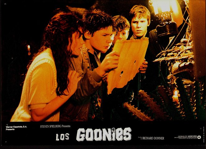 Los goonies - Fotocromos - Kerri Green, Corey Feldman, Sean Astin, Josh Brolin