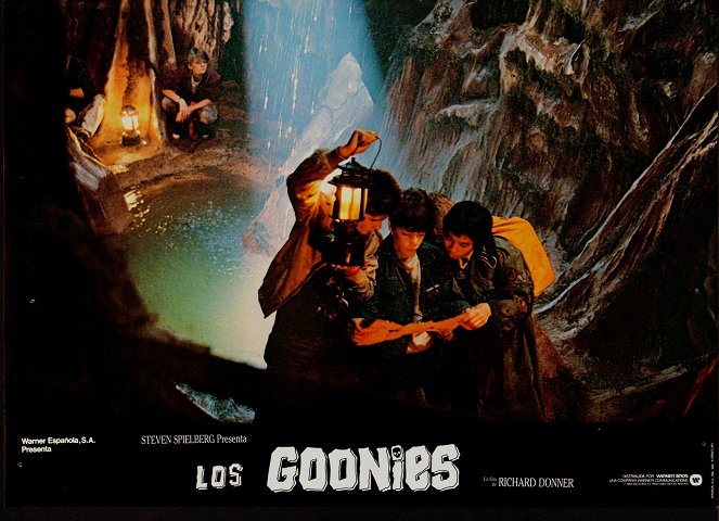 Los goonies - Fotocromos - Corey Feldman, Sean Astin, Ke Huy Quan