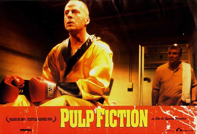 Pulp Fiction - Cartes de lobby - Bruce Willis