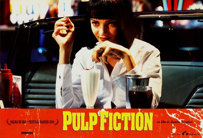 Pulp Fiction - Lobbykarten - Uma Thurman