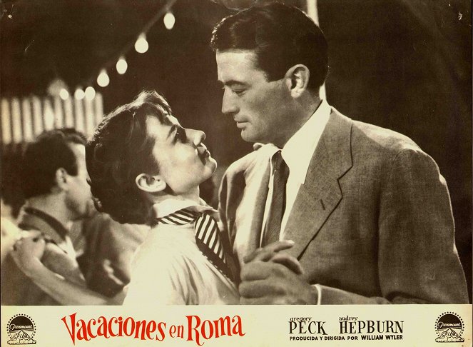 Vacaciones en Roma - Fotocromos - Audrey Hepburn, Gregory Peck