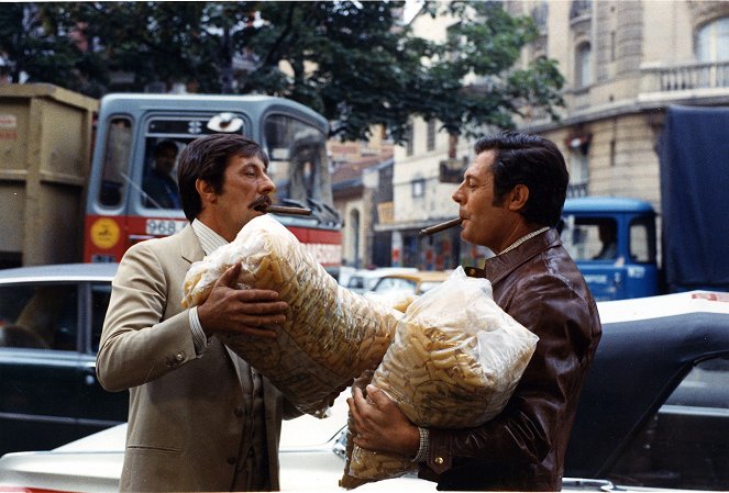 Salut l'artiste - Filmfotos - Jean Rochefort, Marcello Mastroianni