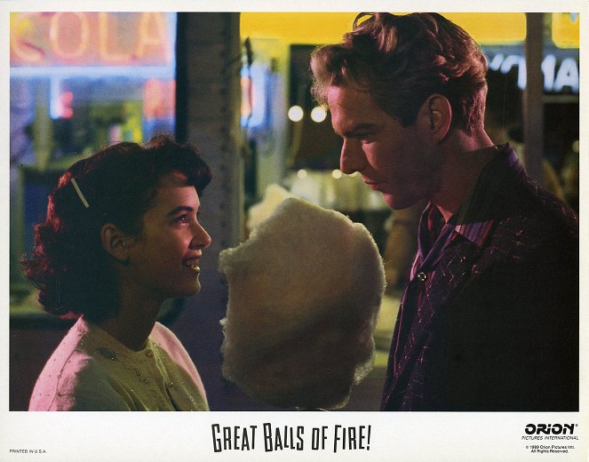 Great Balls of Fire - Lobbykarten - Winona Ryder, Dennis Quaid