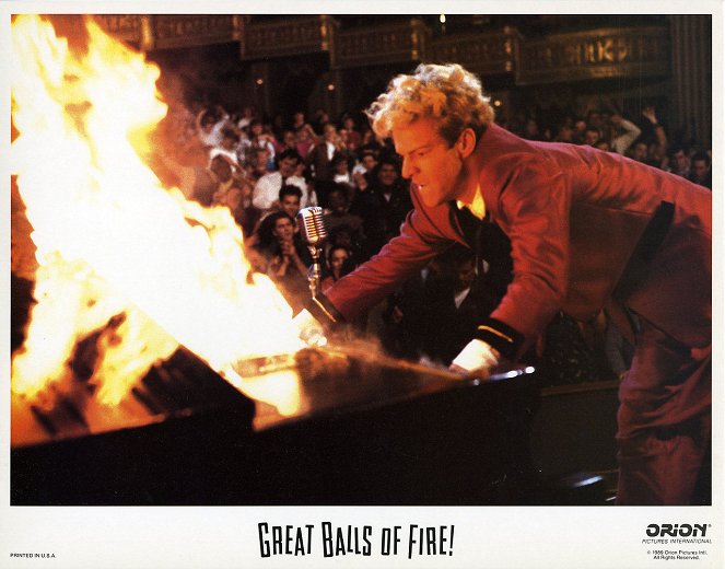 Great balls of fire ! - Cartes de lobby - Dennis Quaid