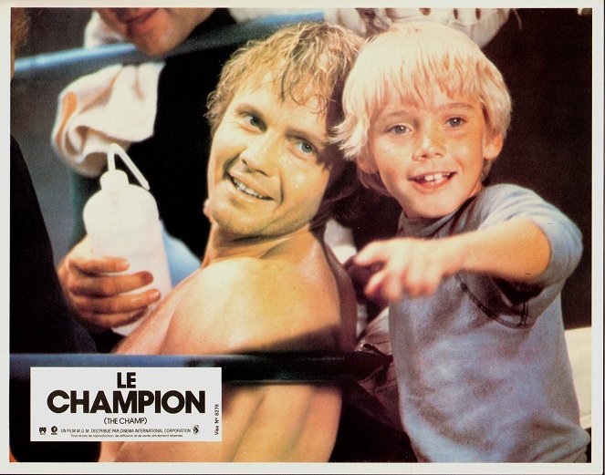 Der Champ - Lobbykarten - Jon Voight, Ricky Schroder