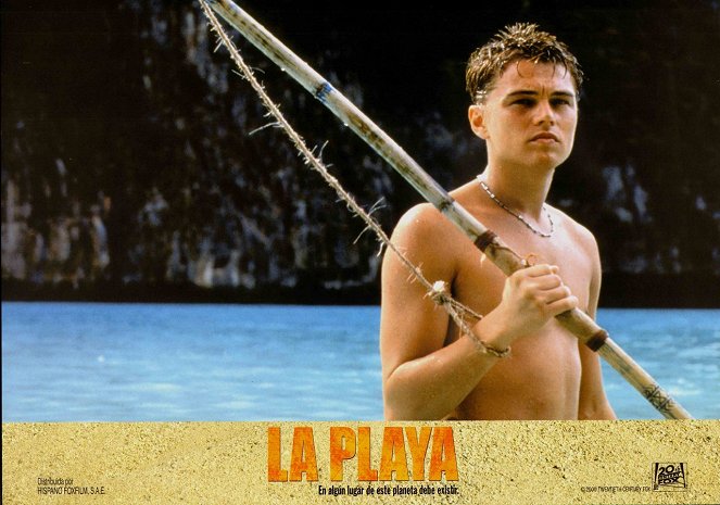 A Praia - Cartões lobby - Leonardo DiCaprio
