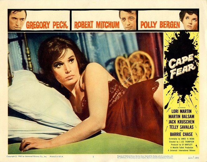 Cape Fear - Lobby Cards - Barrie Chase