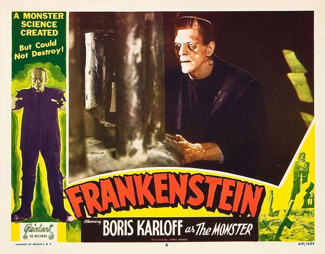 El doctor Frankenstein - Fotocromos