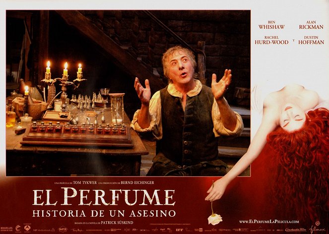 El perfume - Historia de un asesino - Fotocromos - Dustin Hoffman
