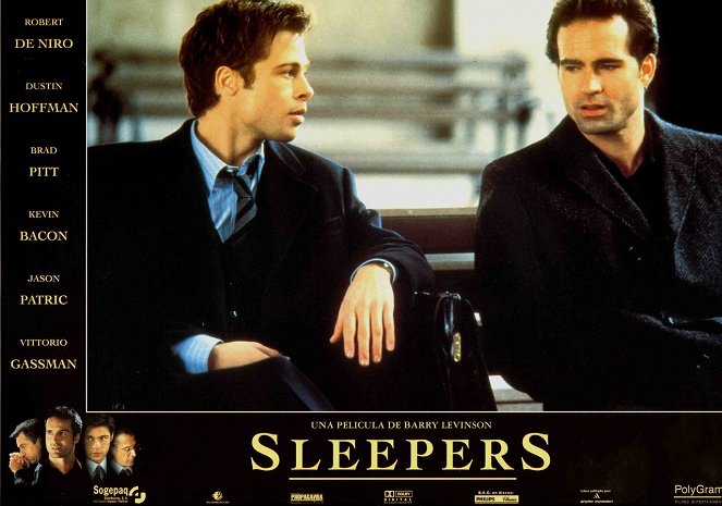 Sleepers - Sentimento de Revolta - Cartões lobby - Brad Pitt, Jason Patric