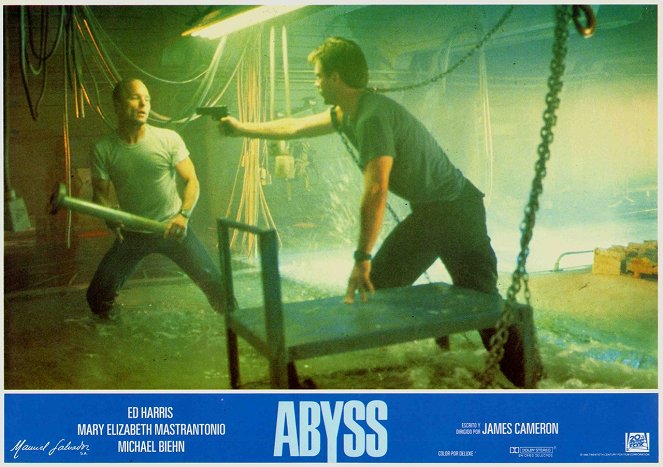 Abyss - Abgrund des Todes - Lobbykarten - Ed Harris
