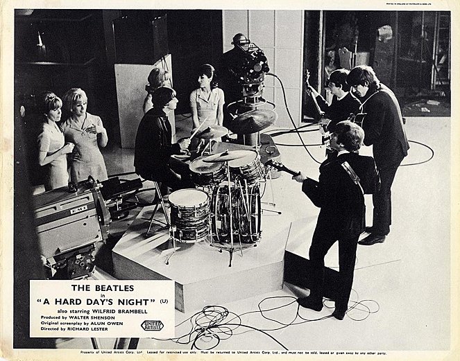 A Hard Day's Night - Lobbykaarten - Ringo Starr, Paul McCartney, George Harrison, John Lennon