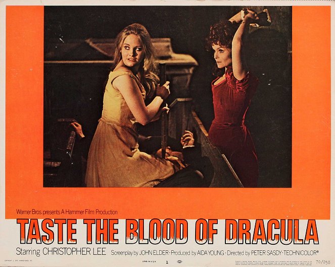 El poder de la sangre de Drácula - Fotocromos - Linda Hayden