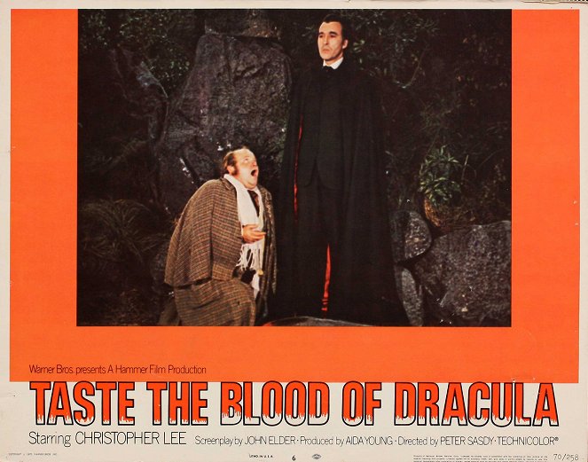 Taste the Blood of Dracula - Lobby Cards - Roy Kinnear, Christopher Lee