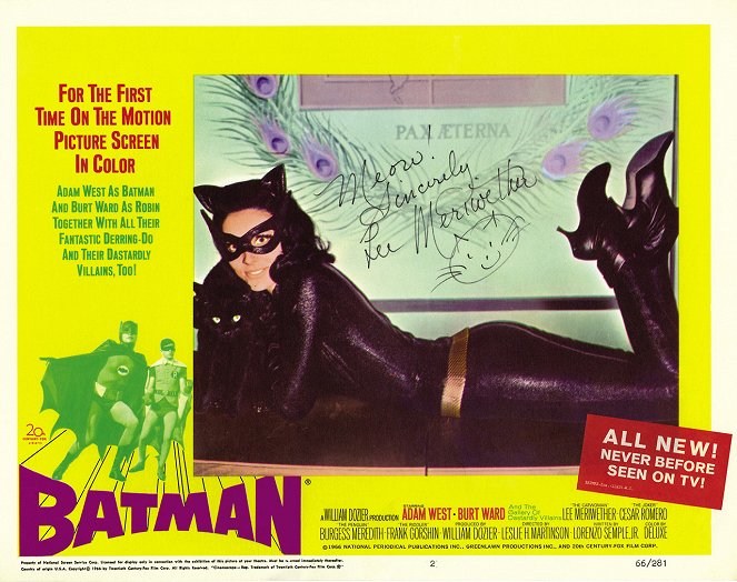 Batman: The Movie - Lobbykaarten