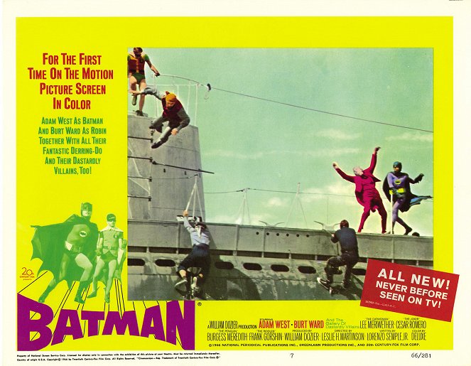 Batman: The Movie - Lobbykaarten