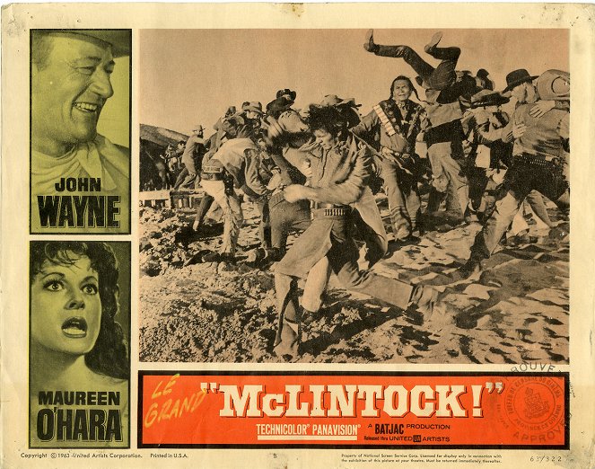 McLintock - Lännen hurjapäät - Mainoskuvat