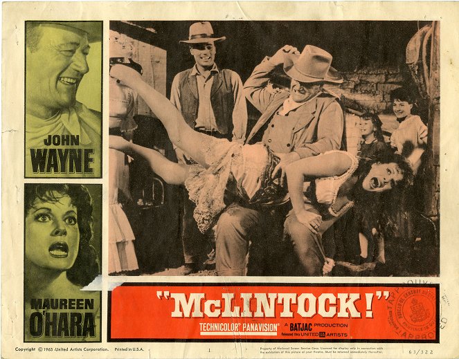 Le Grand McLintock - Cartes de lobby