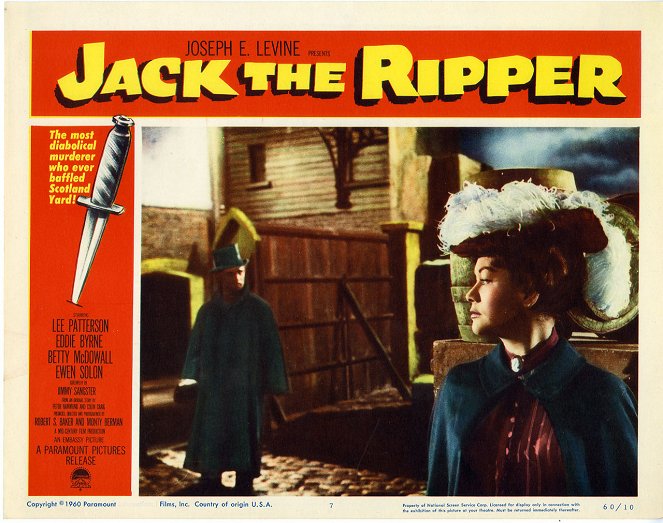 Jack the Ripper - Cartes de lobby