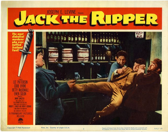 Jack the Ripper - Cartões lobby