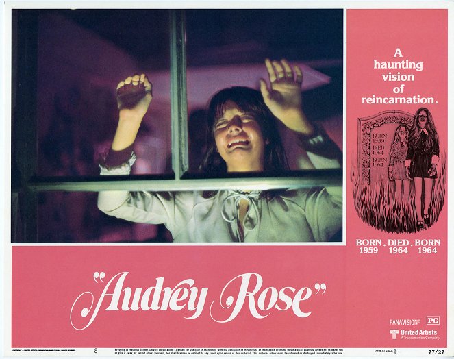 As Duas Vidas de Audrey Rose - Cartões lobby