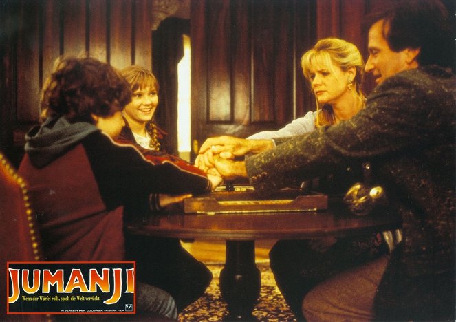 Jumanji - Cartões lobby - Kirsten Dunst, Bonnie Hunt, Robin Williams