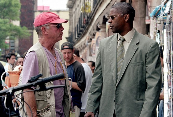 Homem em Fúria - De filmagens - Tony Scott, Denzel Washington