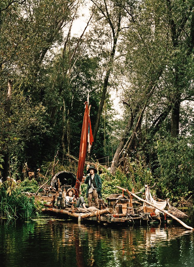 Die Abenteuer des Huck Finn - Werbefoto - Louis Hofmann, Leon Seidel