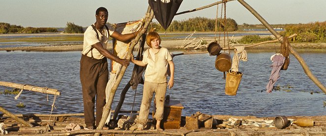 Die Abenteuer des Huck Finn - Van film - Jacky Ido, Leon Seidel