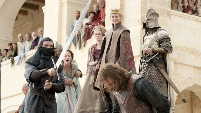 Game of Thrones - Baelor - Van film - Sophie Turner, Lena Headey, Jack Gleeson, Sean Bean