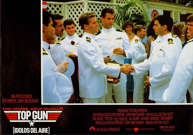 Top Gun - Ases Indomáveis - Cartões lobby