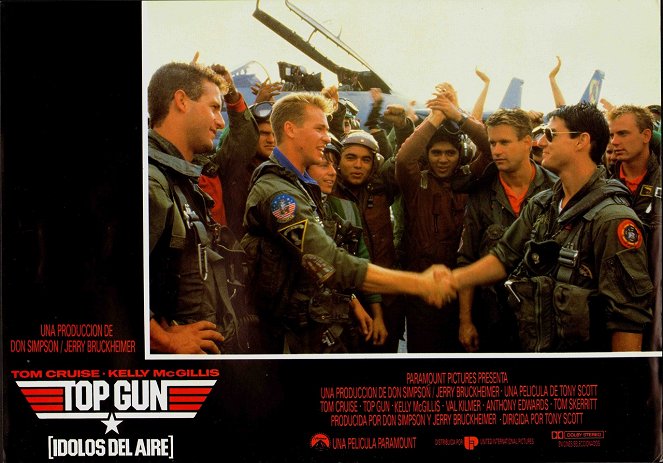 Top Gun - Ases Indomáveis - Cartões lobby