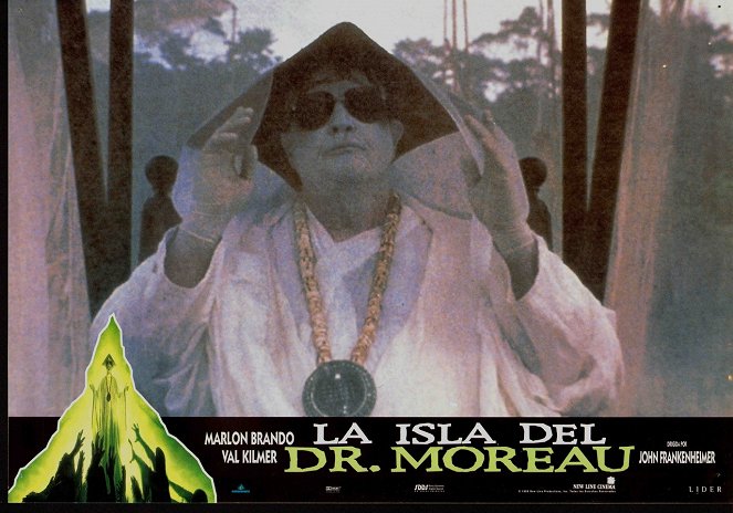 L'Ile du Dr. Moreau - Cartes de lobby - Marlon Brando