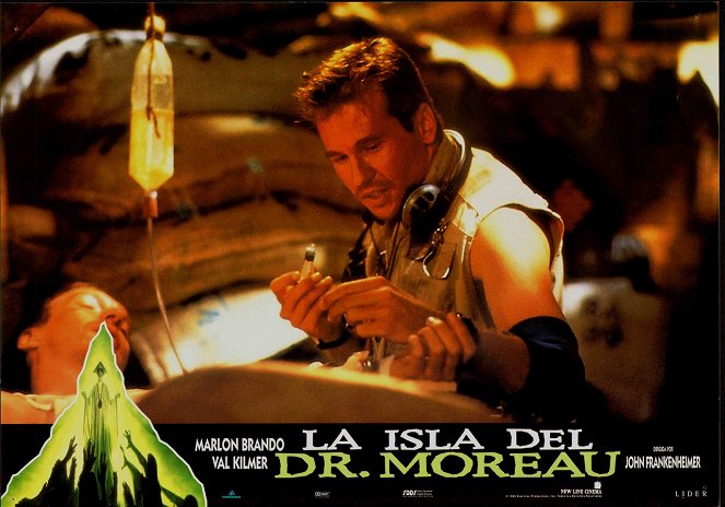 L'Ile du Dr. Moreau - Cartes de lobby - Val Kilmer