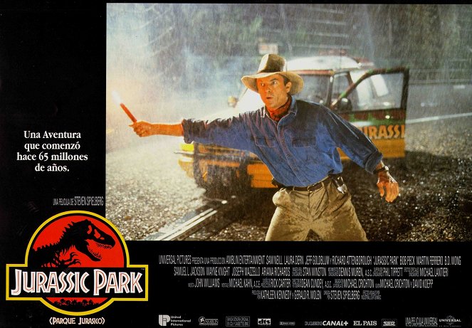 Jurassic Park - Cartes de lobby - Sam Neill