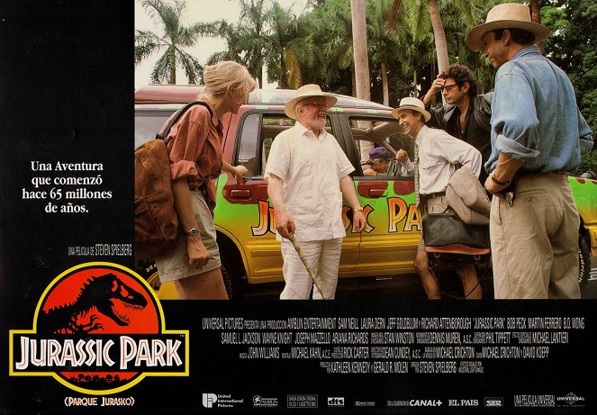 Park Jurajski - Lobby karty - Laura Dern, Richard Attenborough, Martin Ferrero, Jeff Goldblum, Sam Neill