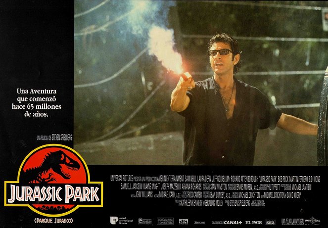 Jurassic Park - Cartes de lobby - Jeff Goldblum