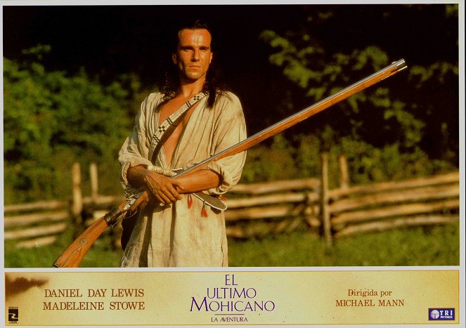 The Last of the Mohicans - Lobbykaarten - Daniel Day-Lewis