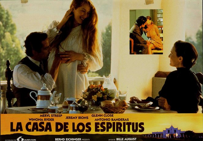 La Maison aux esprits - Cartes de lobby - Jeremy Irons, Meryl Streep, Glenn Close