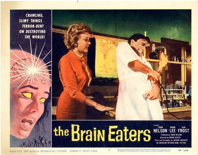 The Brain Eaters - Cartões lobby
