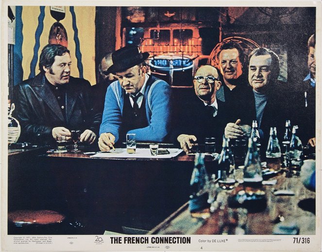 Francuski łącznik - Lobby karty - Gene Hackman