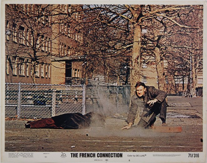 French Connection - Cartes de lobby - Gene Hackman