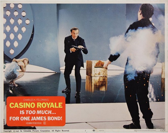 Casino Royale - Lobbykaarten - David Niven